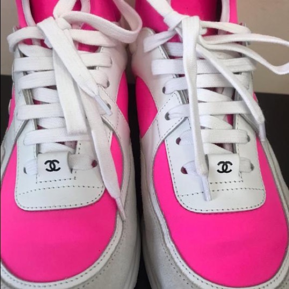 CHANEL Shoes - **RELISTED AND AVAILABLE **Chanel high tops